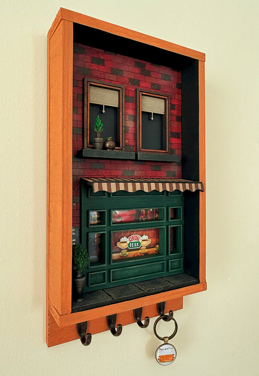 Friends Key Holder – Handmade Central Perk Wall Mounted Decor