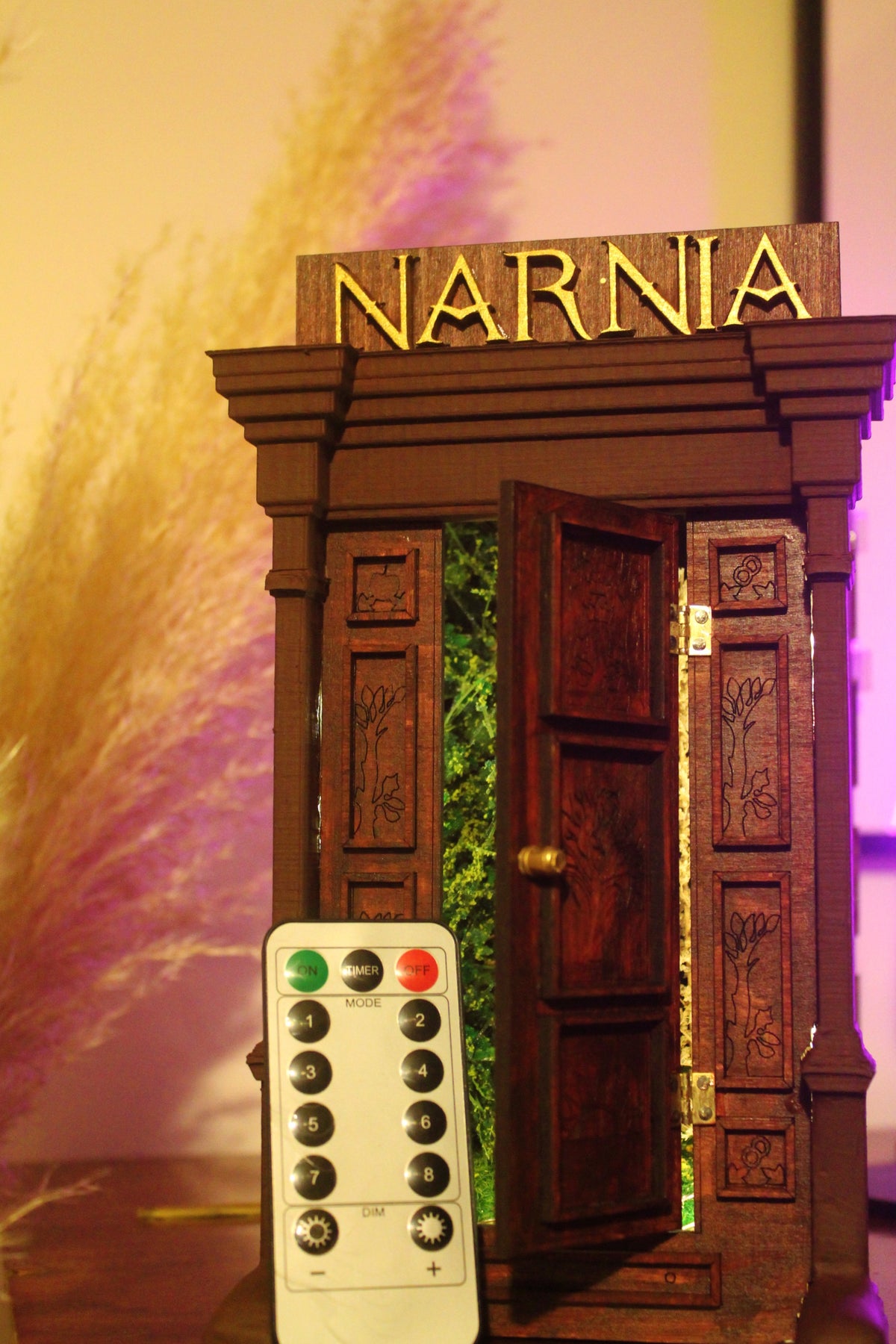 Narnia Book Nook – Handmade Magical Bookshelf Insert Home Decor