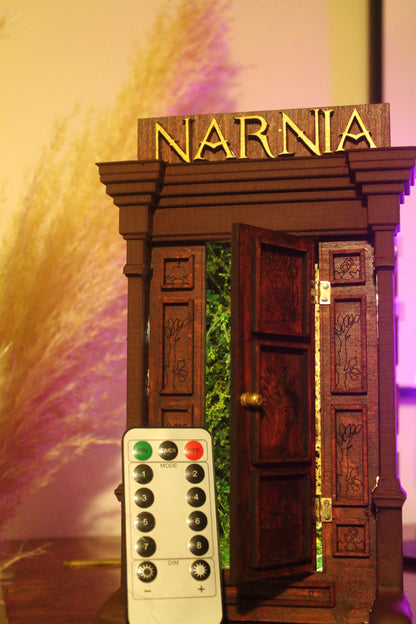Narnia Book Nook – Handmade Magical Bookshelf Insert Home Decor