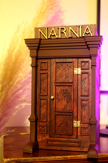 Narnia Book Nook – Handmade Magical Bookshelf Insert Home Decor