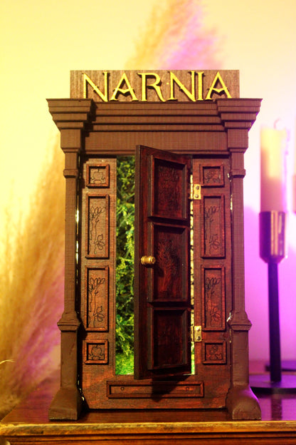 Narnia Book Nook – Handmade Magical Bookshelf Insert Home Decor