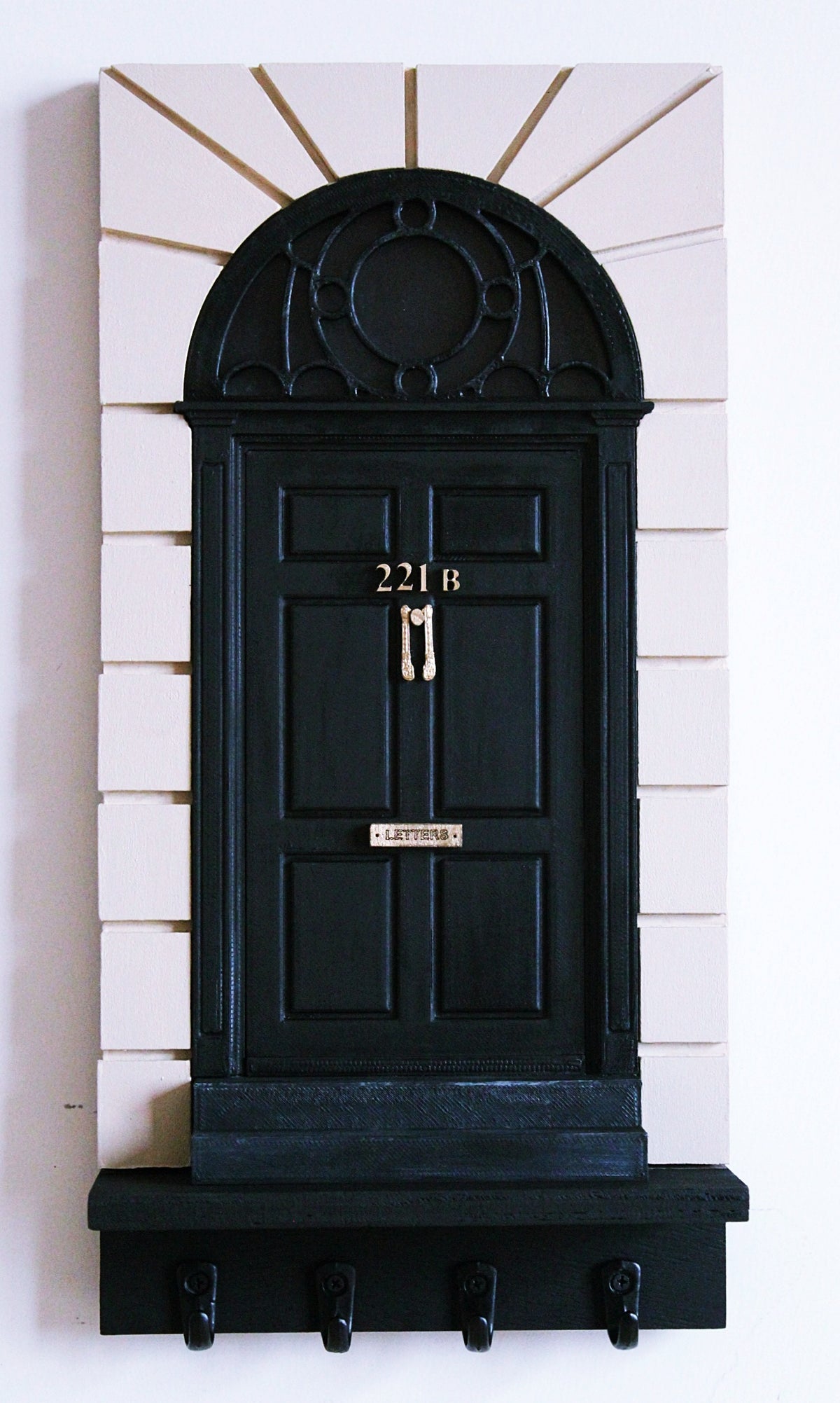 Sherlock Holmes Key Holder – Handmade Wall Mounted Hanging Decor