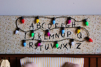 Stranger Things Key Holder – Handmade Wall Mounted Hanging Decor