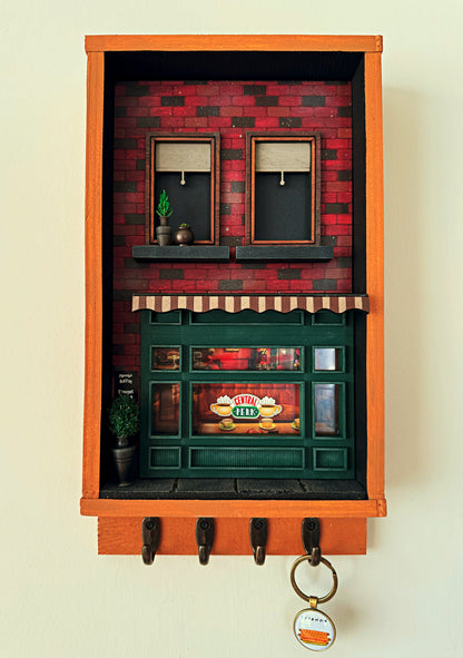 Friends Key Holder – Handmade Central Perk Wall Mounted Decor