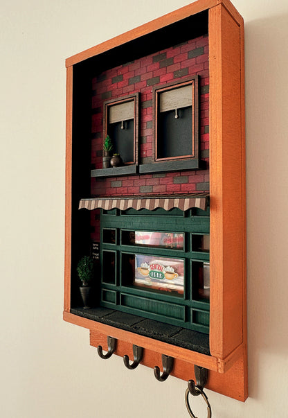 Friends Key Holder – Handmade Central Perk Wall Mounted Decor