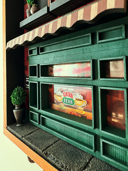 Friends Key Holder – Handmade Central Perk Wall Mounted Decor